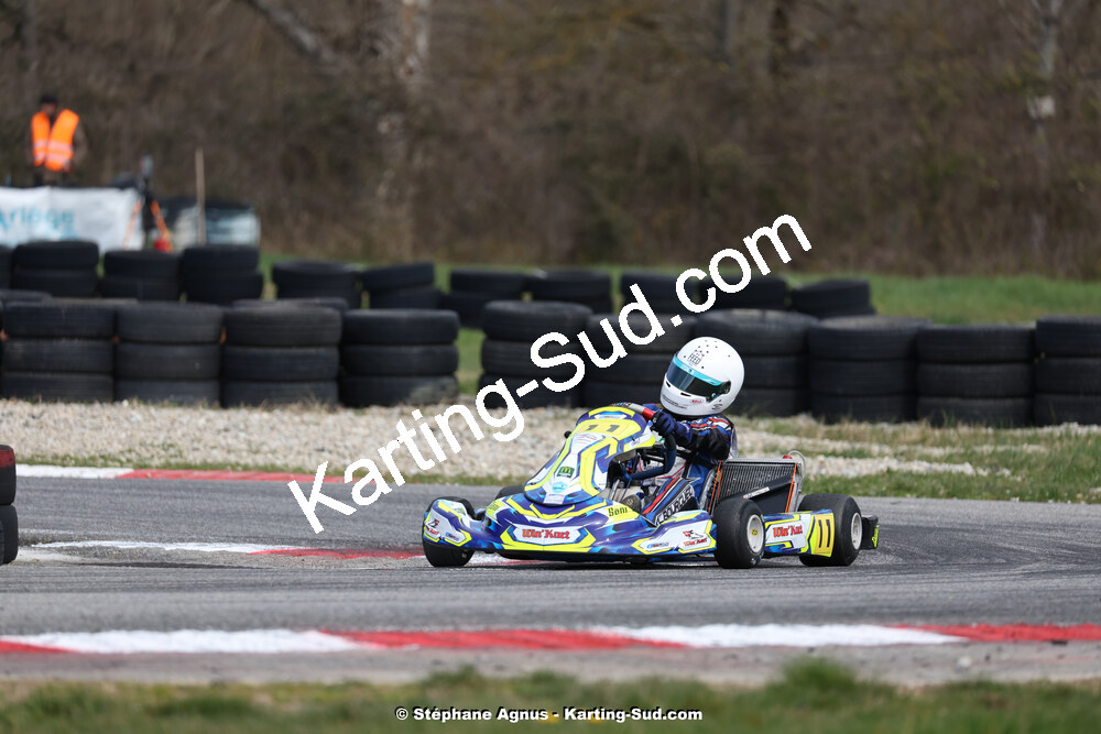 9 & 10/03/2024 : 1ère manche du Championnat du Sud au circuit d’Aigues-Vives (photos Stéphane Agnus) 2024 — karting