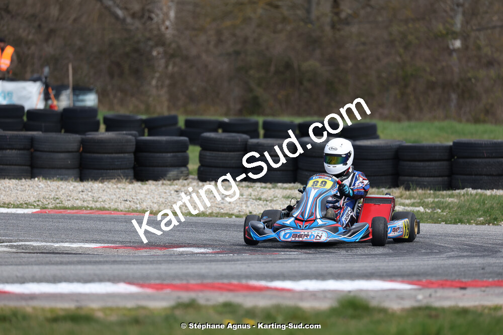 9 & 10/03/2024 : 1ère manche du Championnat du Sud au circuit d’Aigues-Vives (photos Stéphane Agnus) 2024 — karting