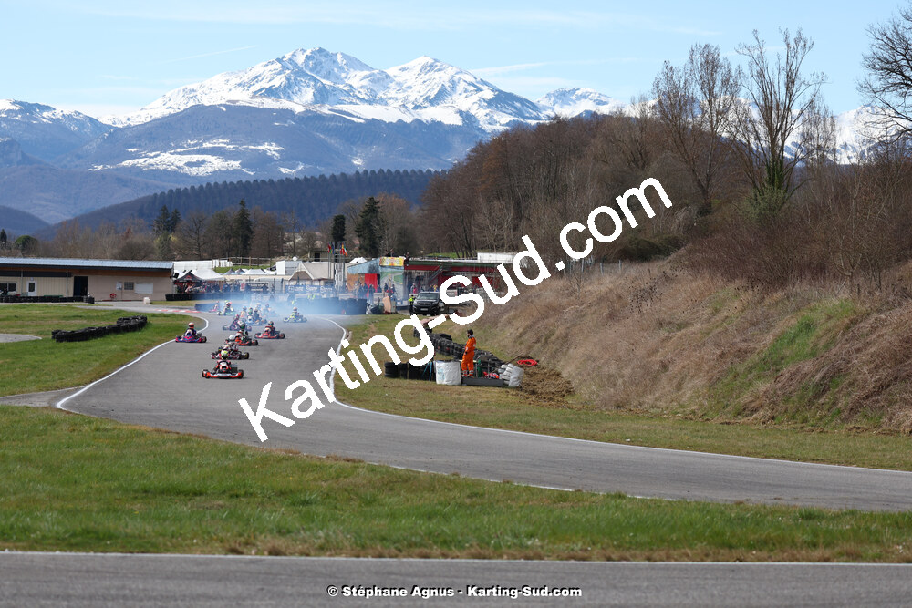 9 & 10/03/2024 : 1ère manche du Championnat du Sud au circuit d’Aigues-Vives (photos Stéphane Agnus) 2024 — karting