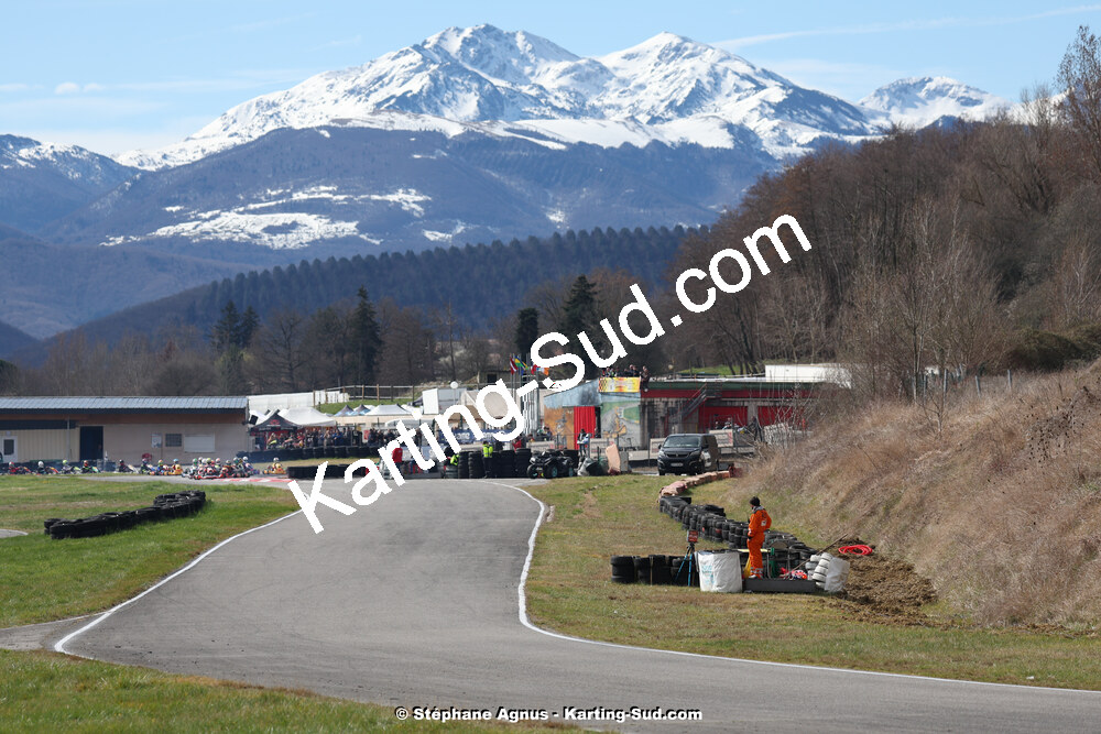 9 & 10/03/2024 : 1ère manche du Championnat du Sud au circuit d’Aigues-Vives (photos Stéphane Agnus) 2024 — karting