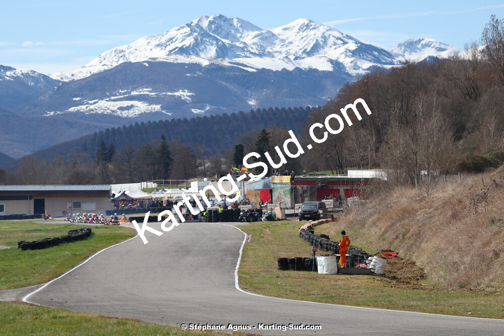 9 & 10/03/2024 : 1ère manche du Championnat du Sud au circuit d’Aigues-Vives (photos Stéphane Agnus) 2024 — karting