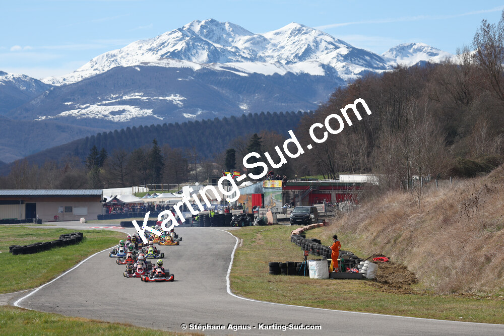 9 & 10/03/2024 : 1ère manche du Championnat du Sud au circuit d’Aigues-Vives (photos Stéphane Agnus) 2024 — karting
