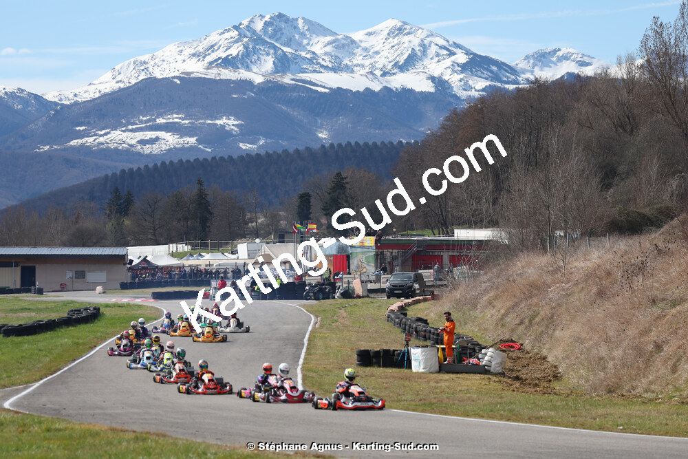 9 & 10/03/2024 : 1ère manche du Championnat du Sud au circuit d’Aigues-Vives (photos Stéphane Agnus) 2024 — karting