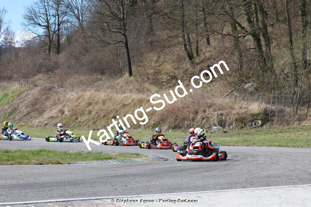 9 & 10/03/2024 : 1ère manche du Championnat du Sud au circuit d’Aigues-Vives (photos Stéphane Agnus) 2024 — karting