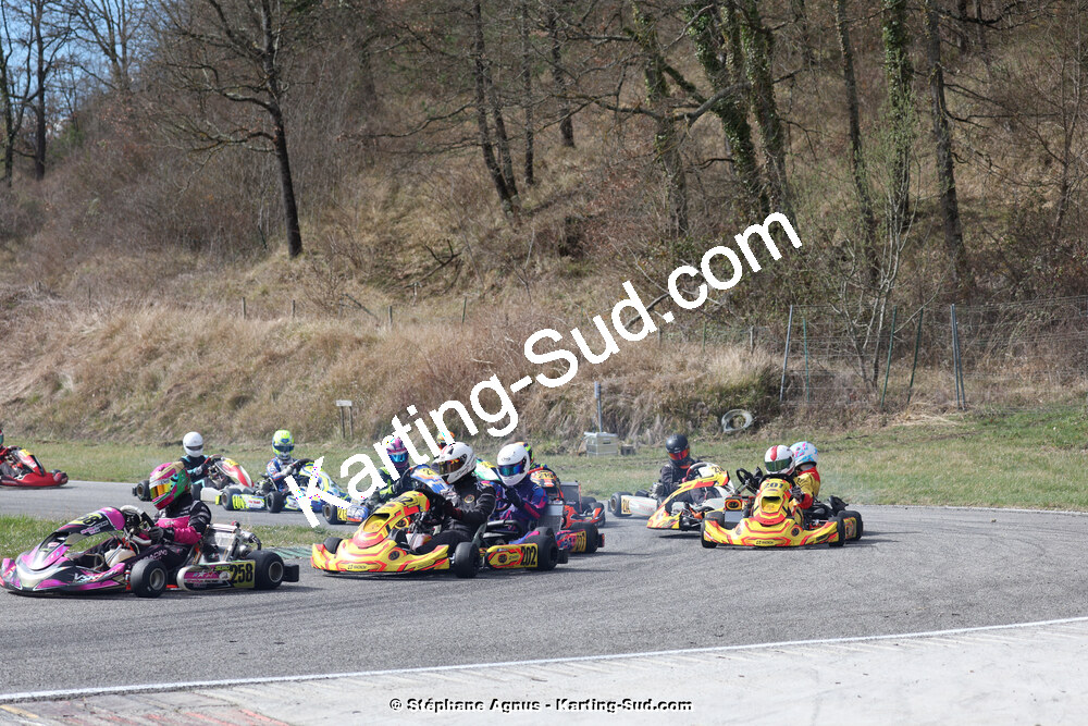 9 & 10/03/2024 : 1ère manche du Championnat du Sud au circuit d’Aigues-Vives (photos Stéphane Agnus) 2024 — karting