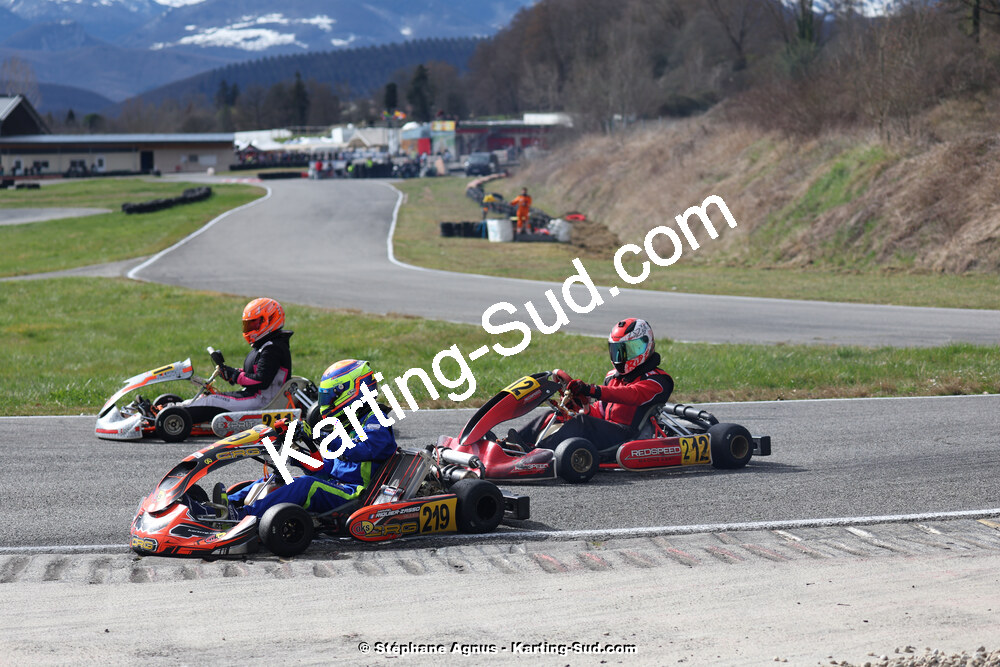 9 & 10/03/2024 : 1ère manche du Championnat du Sud au circuit d’Aigues-Vives (photos Stéphane Agnus) 2024 — karting