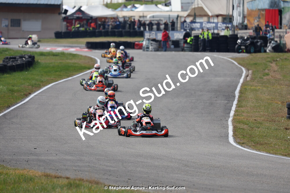 9 & 10/03/2024 : 1ère manche du Championnat du Sud au circuit d’Aigues-Vives (photos Stéphane Agnus) 2024 — karting