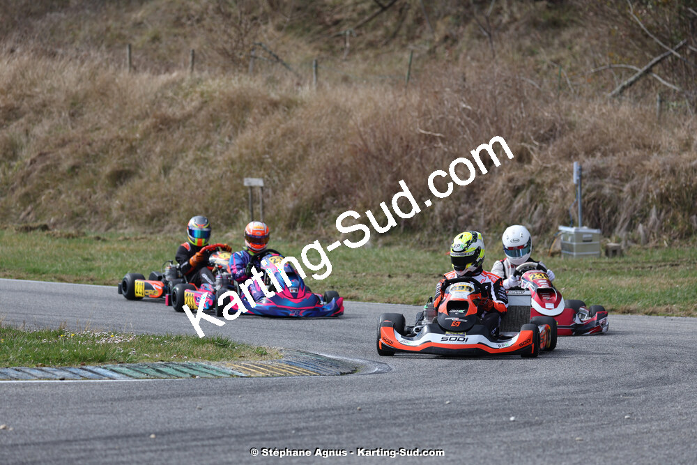 9 & 10/03/2024 : 1ère manche du Championnat du Sud au circuit d’Aigues-Vives (photos Stéphane Agnus) 2024 — karting
