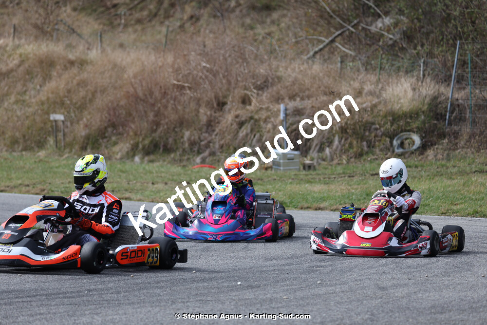 9 & 10/03/2024 : 1ère manche du Championnat du Sud au circuit d’Aigues-Vives (photos Stéphane Agnus) 2024 — karting