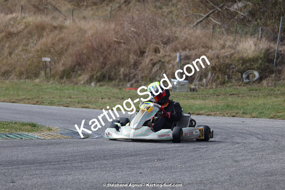9 & 10/03/2024 : 1ère manche du Championnat du Sud au circuit d’Aigues-Vives (photos Stéphane Agnus) 2024 — karting