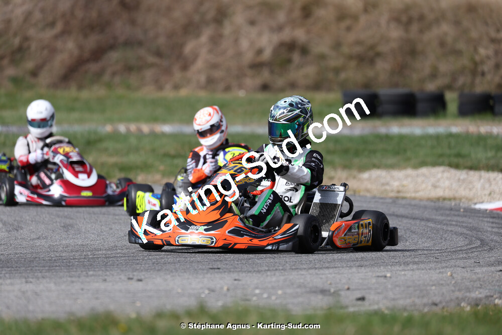 9 & 10/03/2024 : 1ère manche du Championnat du Sud au circuit d’Aigues-Vives (photos Stéphane Agnus) 2024 — karting