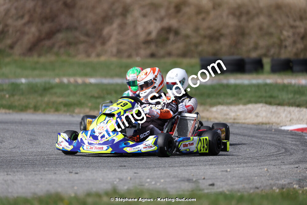9 & 10/03/2024 : 1ère manche du Championnat du Sud au circuit d’Aigues-Vives (photos Stéphane Agnus) 2024 — karting