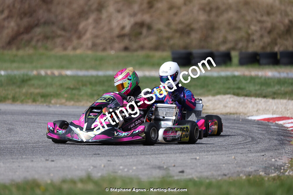 9 & 10/03/2024 : 1ère manche du Championnat du Sud au circuit d’Aigues-Vives (photos Stéphane Agnus) 2024 — karting