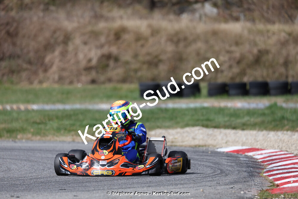 9 & 10/03/2024 : 1ère manche du Championnat du Sud au circuit d’Aigues-Vives (photos Stéphane Agnus) 2024 — karting