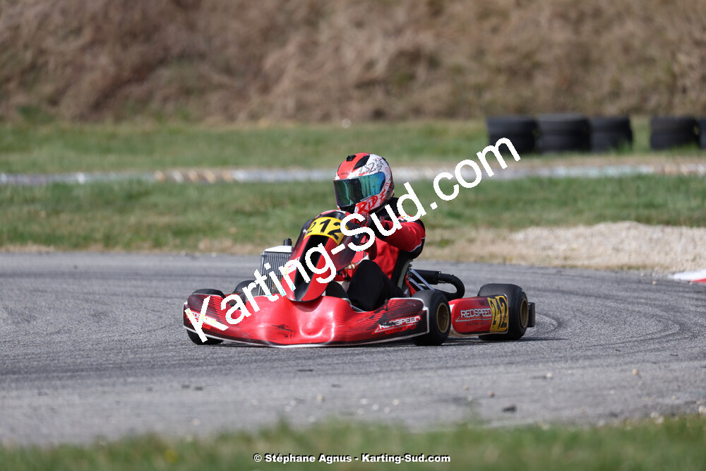 9 & 10/03/2024 : 1ère manche du Championnat du Sud au circuit d’Aigues-Vives (photos Stéphane Agnus) 2024 — karting