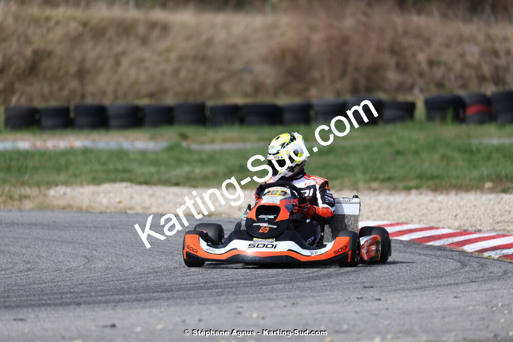 9 & 10/03/2024 : 1ère manche du Championnat du Sud au circuit d’Aigues-Vives (photos Stéphane Agnus) 2024 — karting