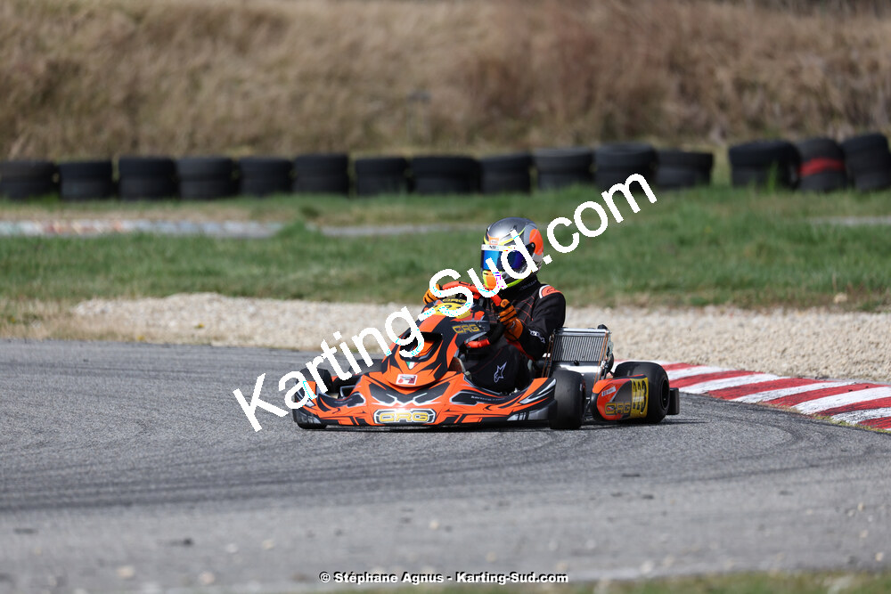 9 & 10/03/2024 : 1ère manche du Championnat du Sud au circuit d’Aigues-Vives (photos Stéphane Agnus) 2024 — karting