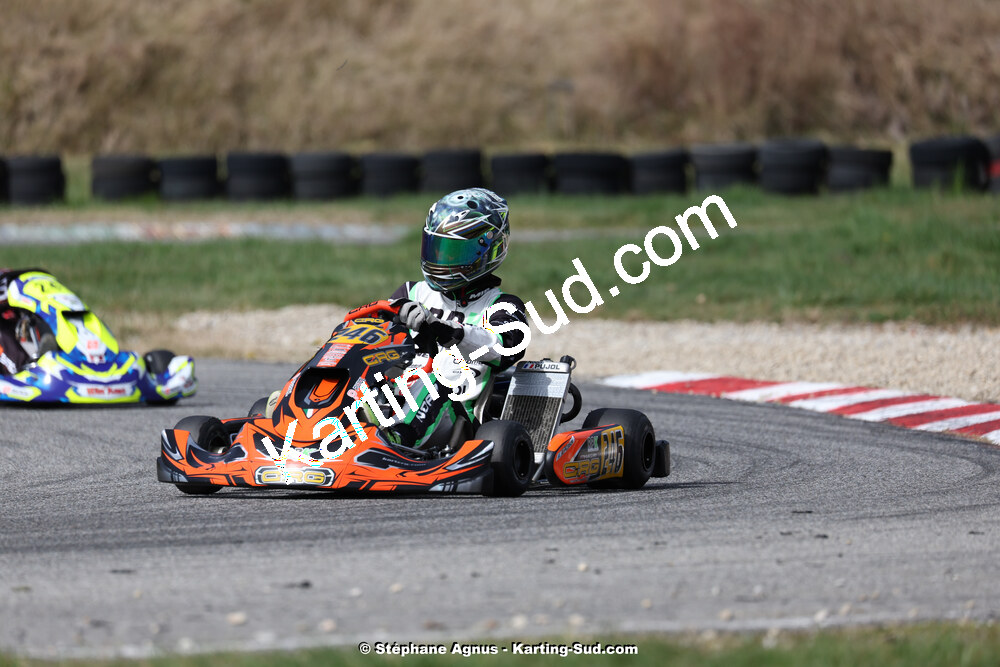 9 & 10/03/2024 : 1ère manche du Championnat du Sud au circuit d’Aigues-Vives (photos Stéphane Agnus) 2024 — karting