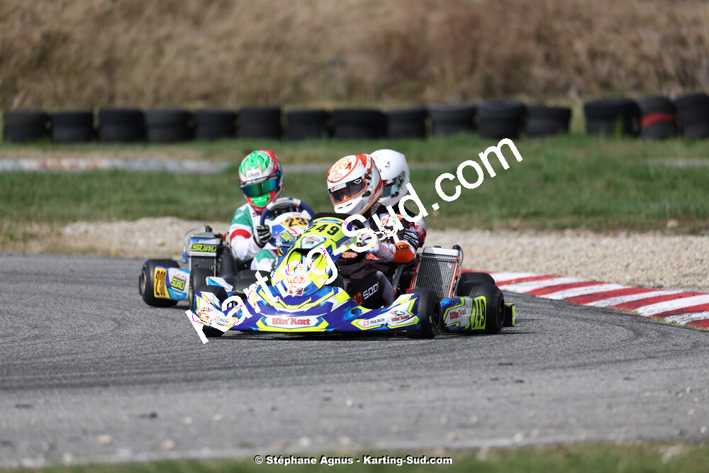 9 & 10/03/2024 : 1ère manche du Championnat du Sud au circuit d’Aigues-Vives (photos Stéphane Agnus) 2024 — karting