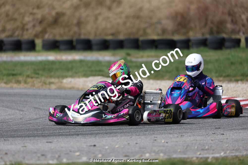 9 & 10/03/2024 : 1ère manche du Championnat du Sud au circuit d’Aigues-Vives (photos Stéphane Agnus) 2024 — karting