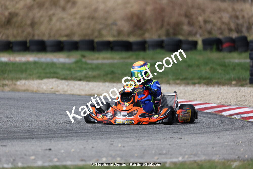 9 & 10/03/2024 : 1ère manche du Championnat du Sud au circuit d’Aigues-Vives (photos Stéphane Agnus) 2024 — karting