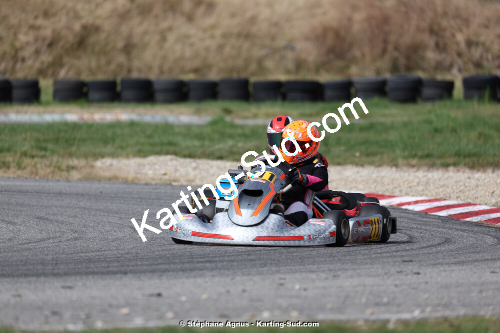 9 & 10/03/2024 : 1ère manche du Championnat du Sud au circuit d’Aigues-Vives (photos Stéphane Agnus) 2024 — karting