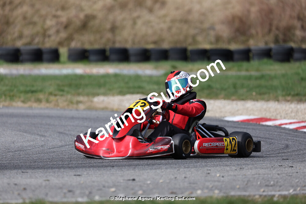 9 & 10/03/2024 : 1ère manche du Championnat du Sud au circuit d’Aigues-Vives (photos Stéphane Agnus) 2024 — karting