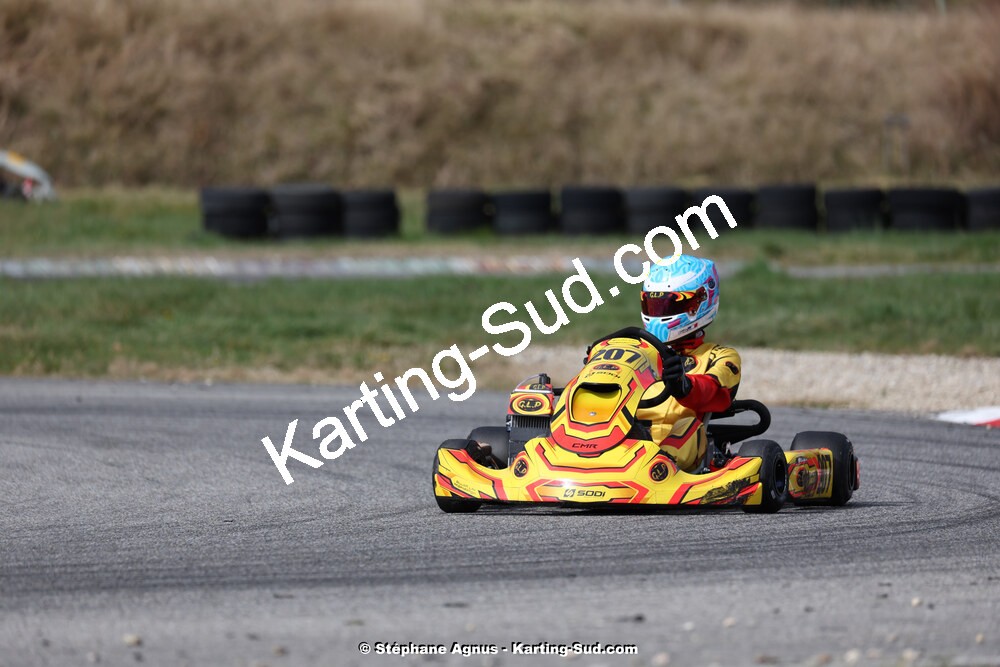 9 & 10/03/2024 : 1ère manche du Championnat du Sud au circuit d’Aigues-Vives (photos Stéphane Agnus) 2024 — karting