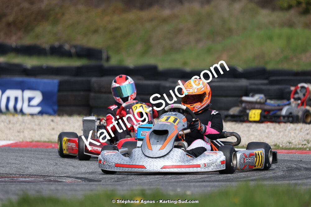 9 & 10/03/2024 : 1ère manche du Championnat du Sud au circuit d’Aigues-Vives (photos Stéphane Agnus) 2024 — karting