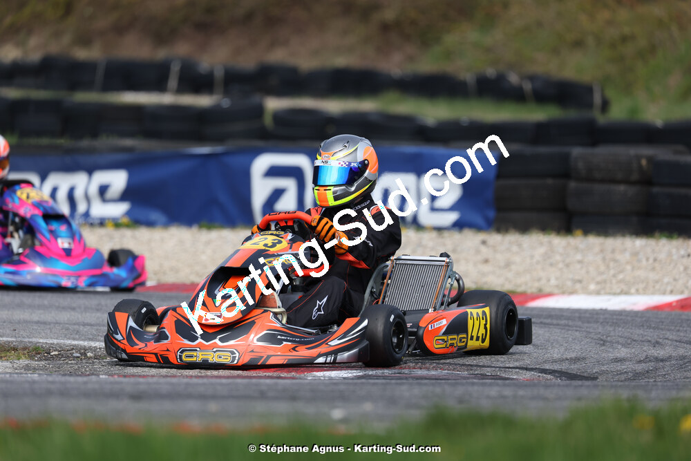 9 & 10/03/2024 : 1ère manche du Championnat du Sud au circuit d’Aigues-Vives (photos Stéphane Agnus) 2024 — karting