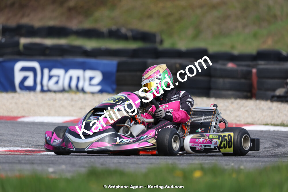 9 & 10/03/2024 : 1ère manche du Championnat du Sud au circuit d’Aigues-Vives (photos Stéphane Agnus) 2024 — karting