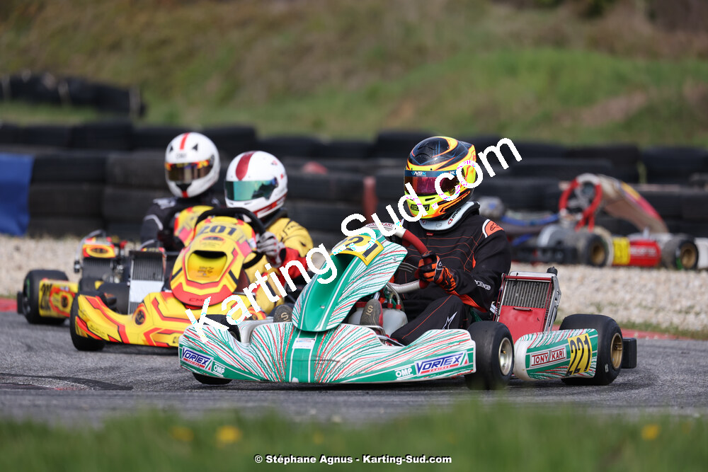 9 & 10/03/2024 : 1ère manche du Championnat du Sud au circuit d’Aigues-Vives (photos Stéphane Agnus) 2024 — karting