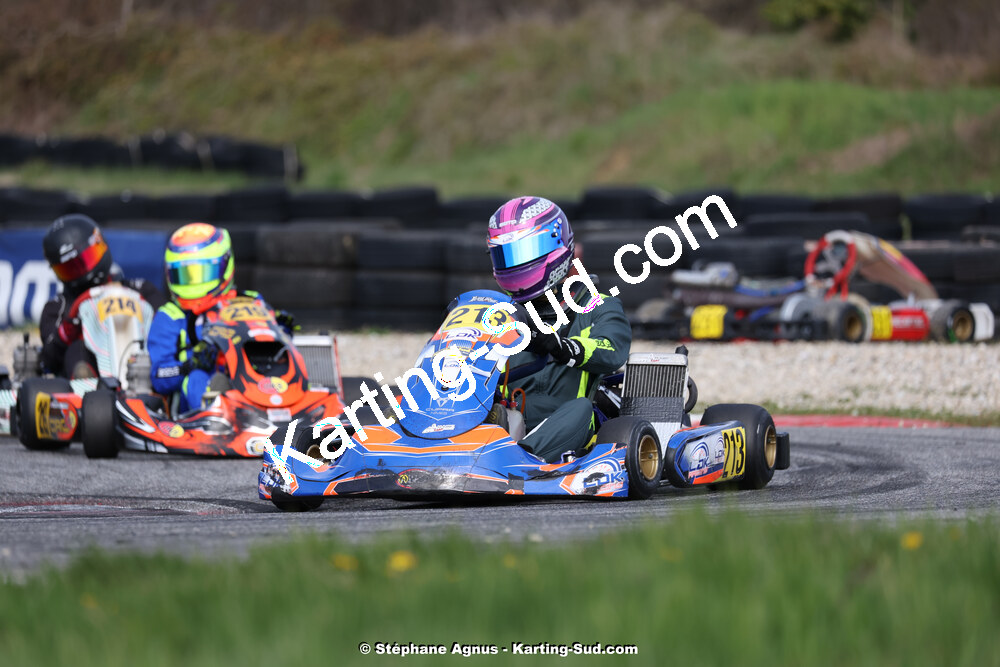9 & 10/03/2024 : 1ère manche du Championnat du Sud au circuit d’Aigues-Vives (photos Stéphane Agnus) 2024 — karting