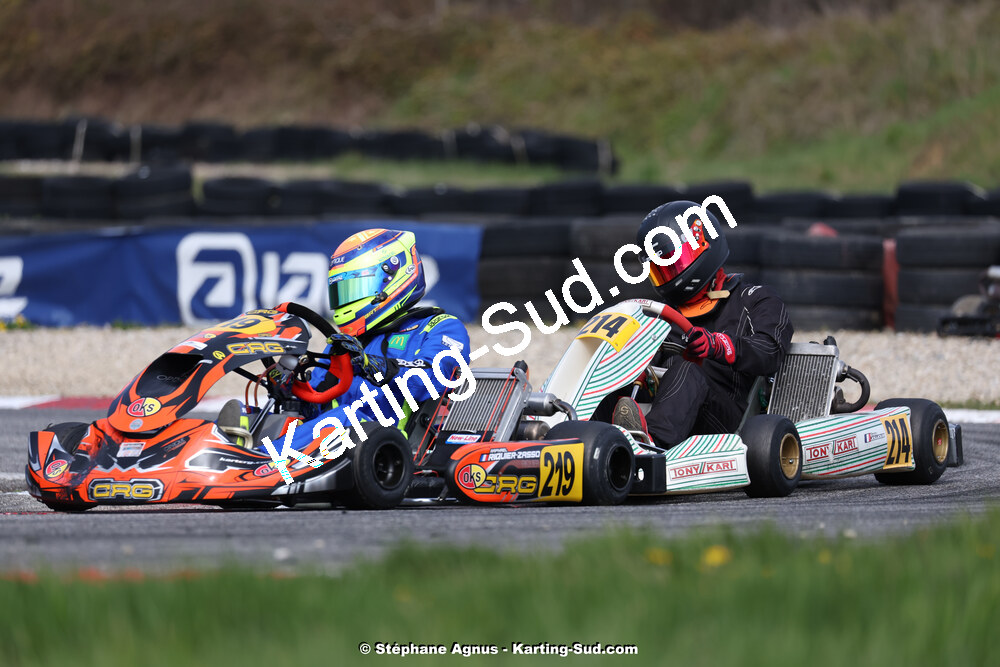 9 & 10/03/2024 : 1ère manche du Championnat du Sud au circuit d’Aigues-Vives (photos Stéphane Agnus) 2024 — karting