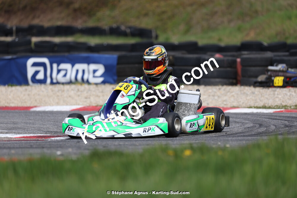 9 & 10/03/2024 : 1ère manche du Championnat du Sud au circuit d’Aigues-Vives (photos Stéphane Agnus) 2024 — karting