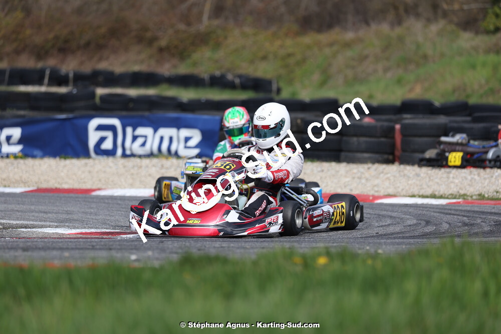 9 & 10/03/2024 : 1ère manche du Championnat du Sud au circuit d’Aigues-Vives (photos Stéphane Agnus) 2024 — karting