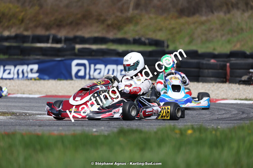 9 & 10/03/2024 : 1ère manche du Championnat du Sud au circuit d’Aigues-Vives (photos Stéphane Agnus) 2024 — karting