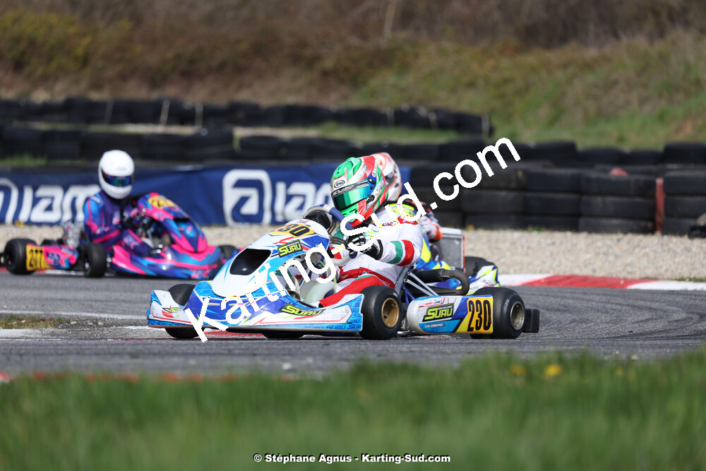 9 & 10/03/2024 : 1ère manche du Championnat du Sud au circuit d’Aigues-Vives (photos Stéphane Agnus) 2024 — karting