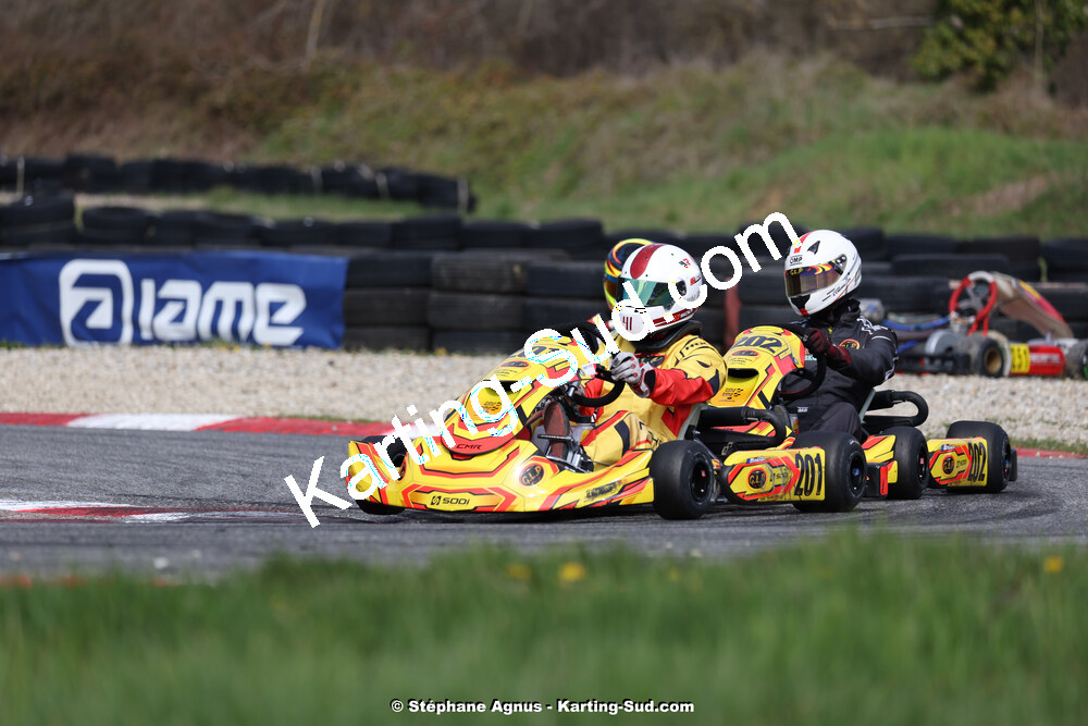 9 & 10/03/2024 : 1ère manche du Championnat du Sud au circuit d’Aigues-Vives (photos Stéphane Agnus) 2024 — karting