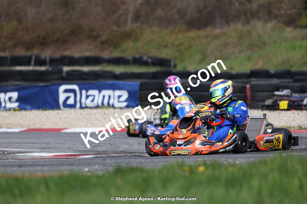9 & 10/03/2024 : 1ère manche du Championnat du Sud au circuit d’Aigues-Vives (photos Stéphane Agnus) 2024 — karting