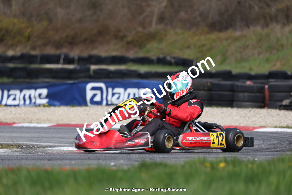 9 & 10/03/2024 : 1ère manche du Championnat du Sud au circuit d’Aigues-Vives (photos Stéphane Agnus) 2024 — karting