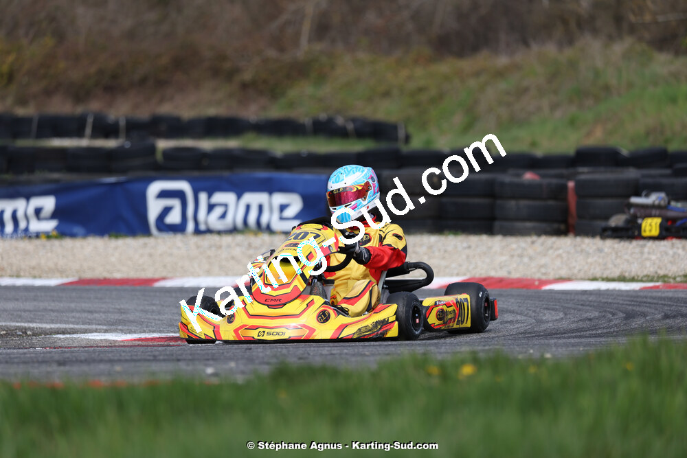 9 & 10/03/2024 : 1ère manche du Championnat du Sud au circuit d’Aigues-Vives (photos Stéphane Agnus) 2024 — karting