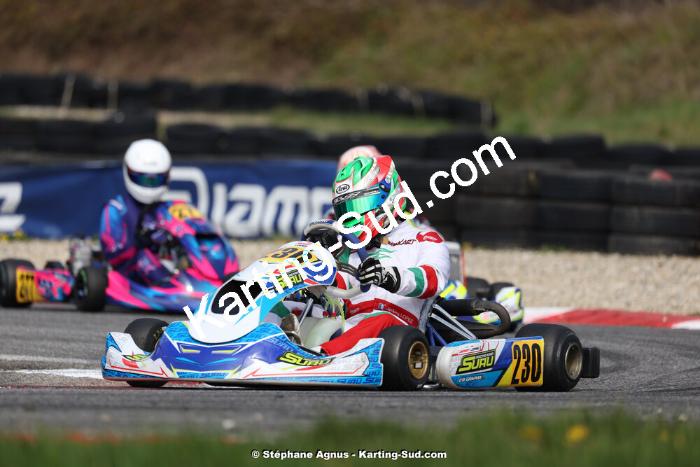 9 & 10/03/2024 : 1ère manche du Championnat du Sud au circuit d’Aigues-Vives (photos Stéphane Agnus) 2024 — karting