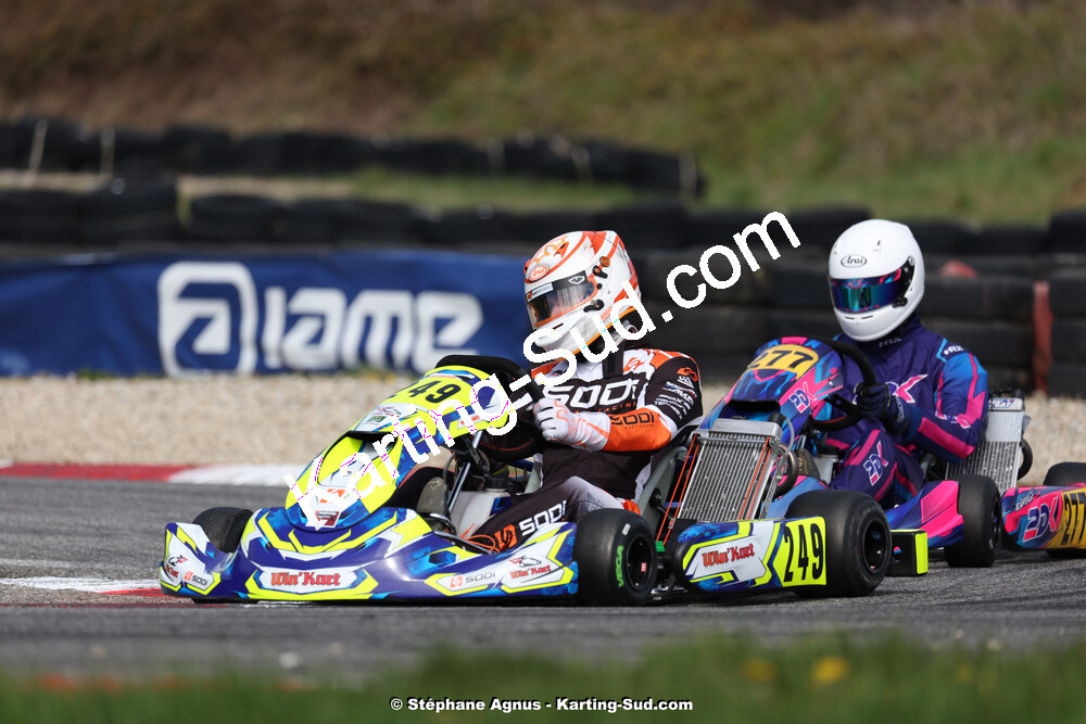 9 & 10/03/2024 : 1ère manche du Championnat du Sud au circuit d’Aigues-Vives (photos Stéphane Agnus) 2024 — karting
