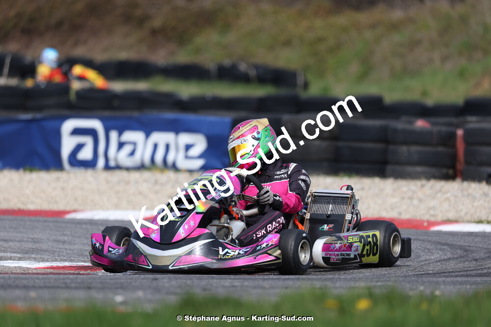 9 & 10/03/2024 : 1ère manche du Championnat du Sud au circuit d’Aigues-Vives (photos Stéphane Agnus) 2024 — karting