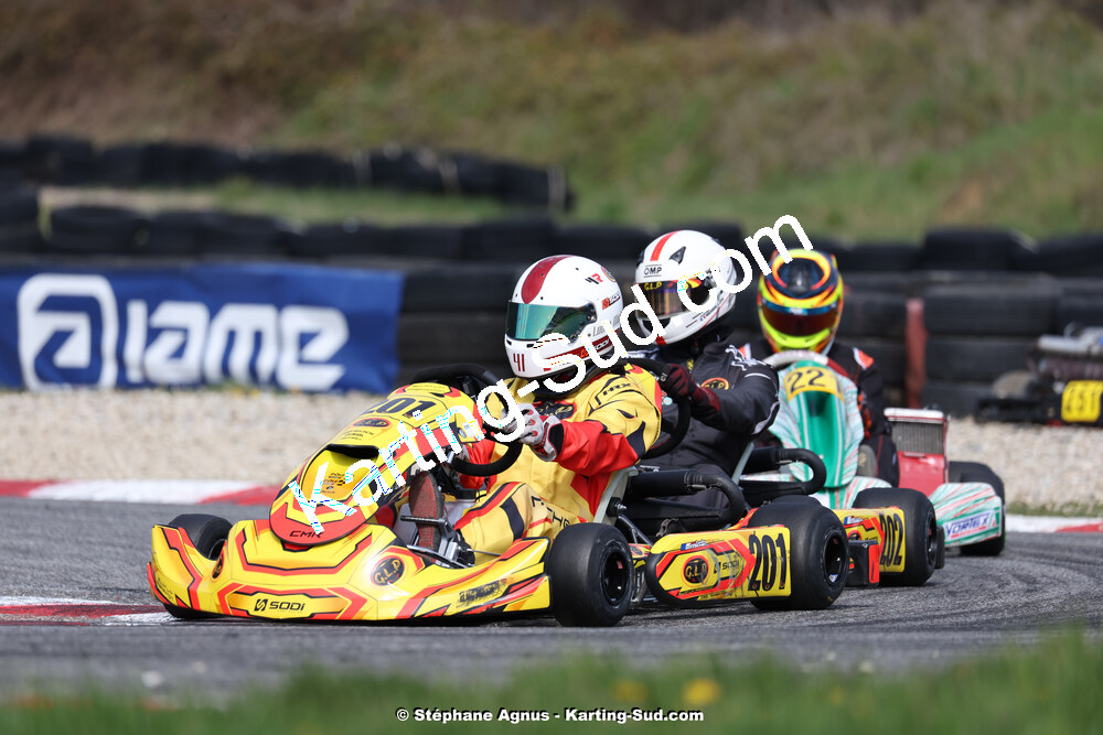 9 & 10/03/2024 : 1ère manche du Championnat du Sud au circuit d’Aigues-Vives (photos Stéphane Agnus) 2024 — karting