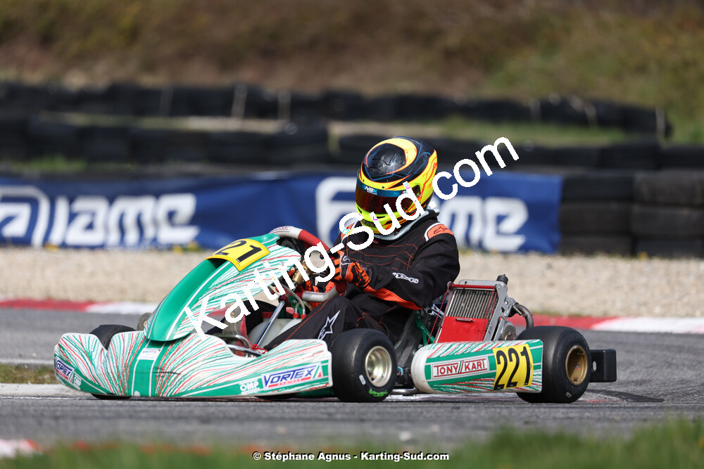 9 & 10/03/2024 : 1ère manche du Championnat du Sud au circuit d’Aigues-Vives (photos Stéphane Agnus) 2024 — karting