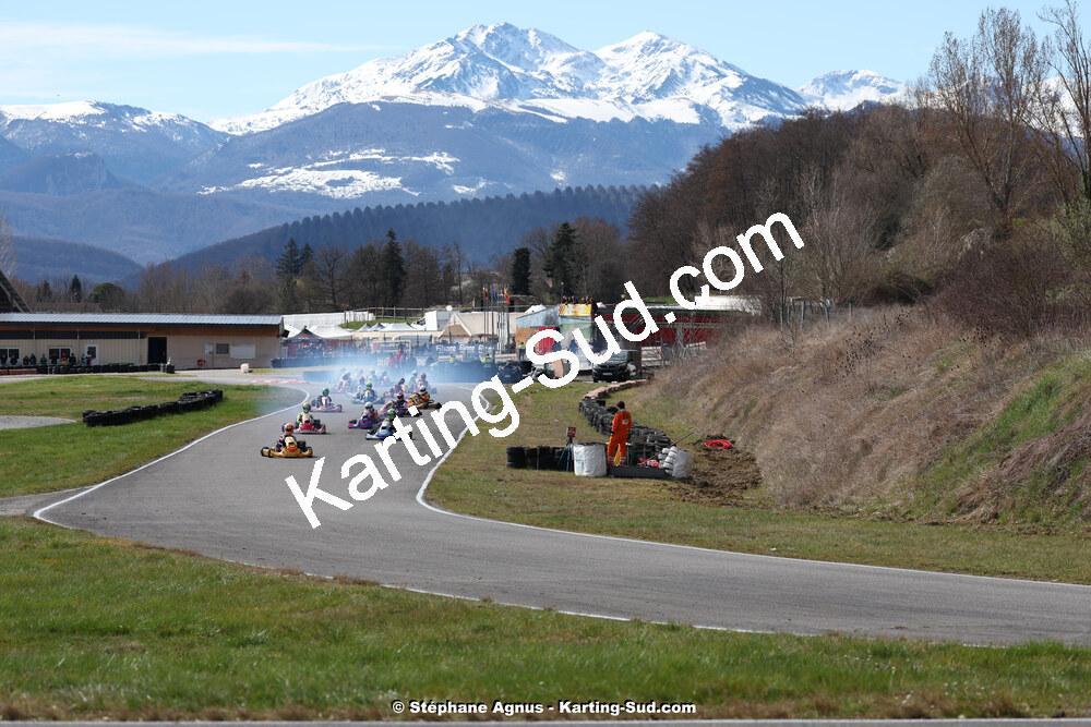 9 & 10/03/2024 : 1ère manche du Championnat du Sud au circuit d’Aigues-Vives (photos Stéphane Agnus) 2024 — karting