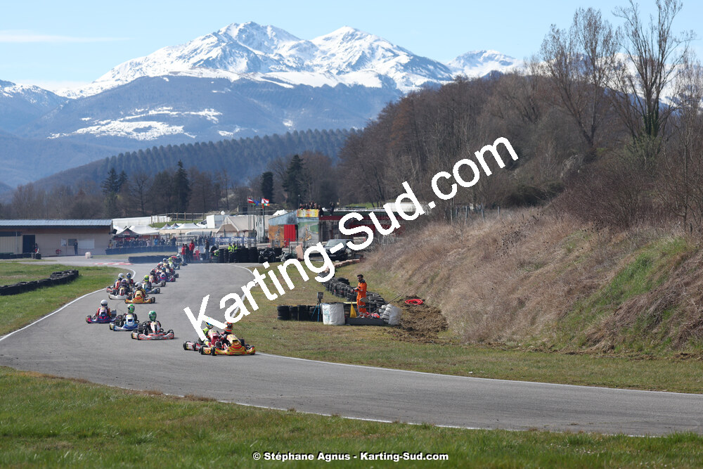 9 & 10/03/2024 : 1ère manche du Championnat du Sud au circuit d’Aigues-Vives (photos Stéphane Agnus) 2024 — karting