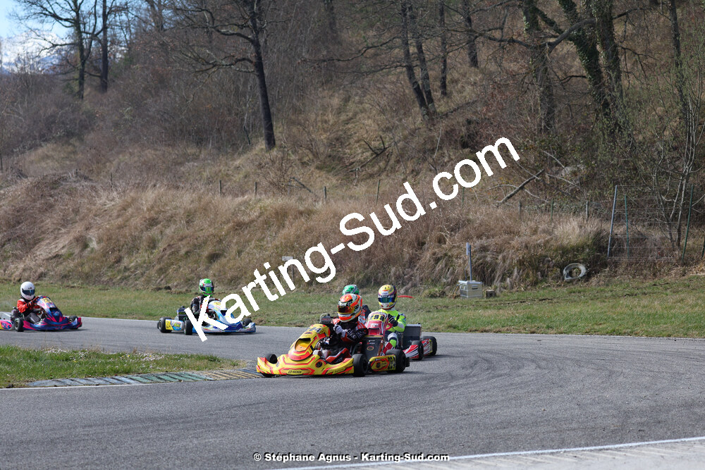 9 & 10/03/2024 : 1ère manche du Championnat du Sud au circuit d’Aigues-Vives (photos Stéphane Agnus) 2024 — karting